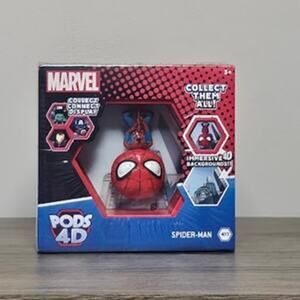 Marvel WOW! PODS 4D - Spiderman & Iron Man (2 pack) - Connectable Figures NWT